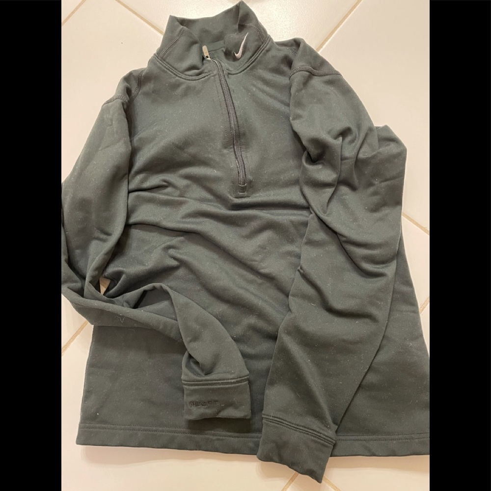 Nike fit dry quarter zip fleece